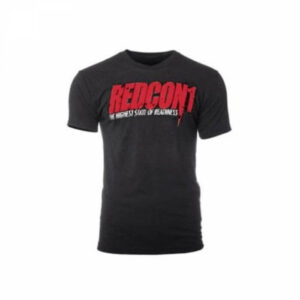 Redcon1 T-Shirt, black/red (L)