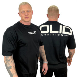 SOLID Nutrition Oversized Tee, black (M)