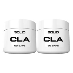 2 x SOLID Nutrition CLA, 60 caps