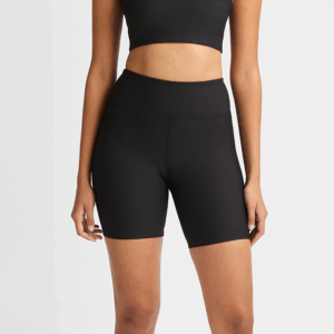 Ribbade Cykelshorts Svart