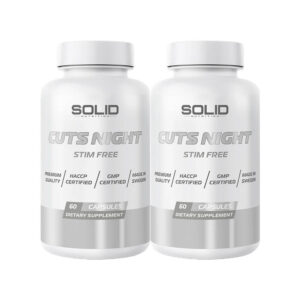 2 x SOLID Nutrition Cuts Night, 60 caps